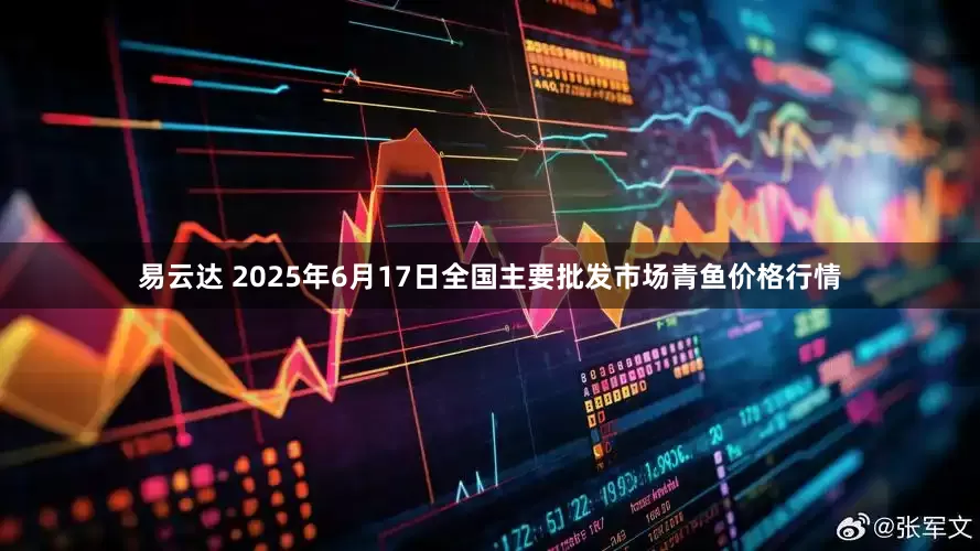 易云达 2025年6月17日全国主要批发市场青鱼价格行情