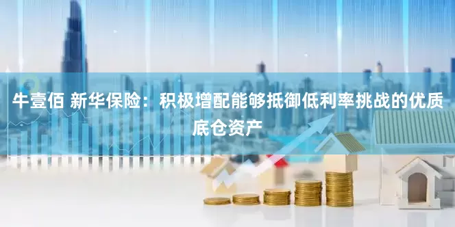 牛壹佰 新华保险：积极增配能够抵御低利率挑战的优质底仓资产